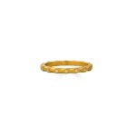 24k Gold Eternity Ring