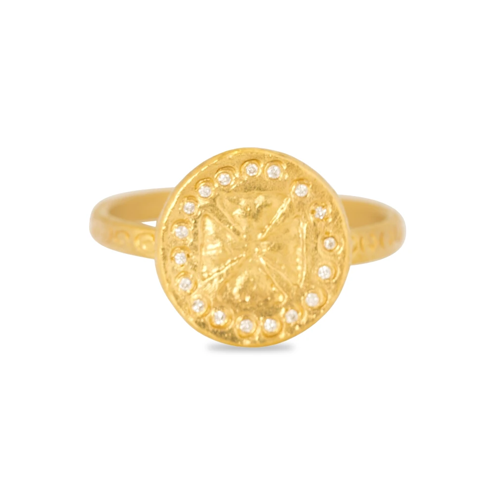 Era Ring | 24k gold ring