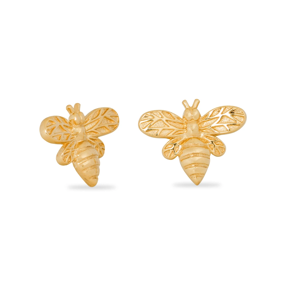 Bee Earring | 18k gold earrings