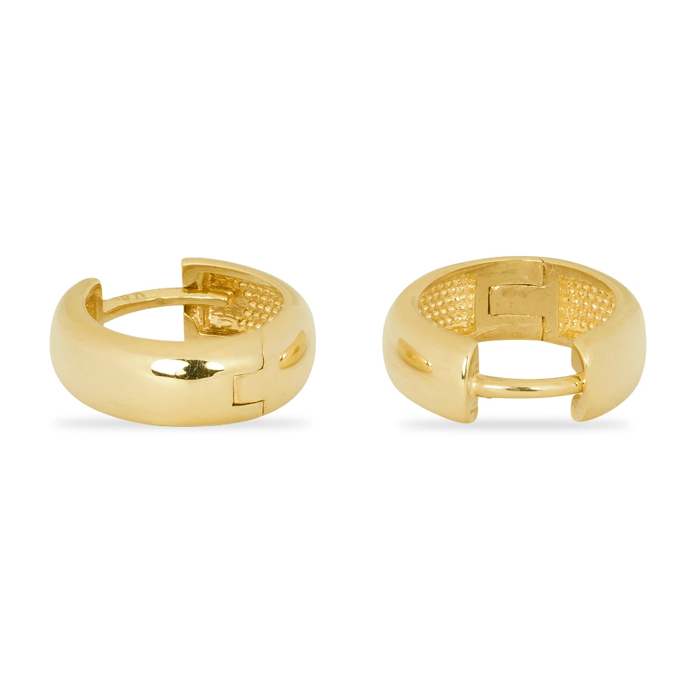 Sere Earring | 18k gold earrings, alternate view