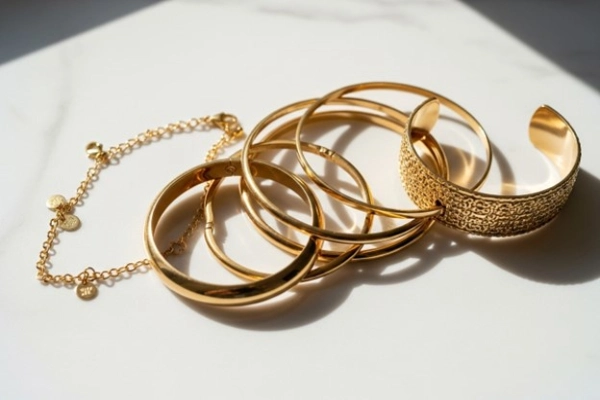 gold bracelets
