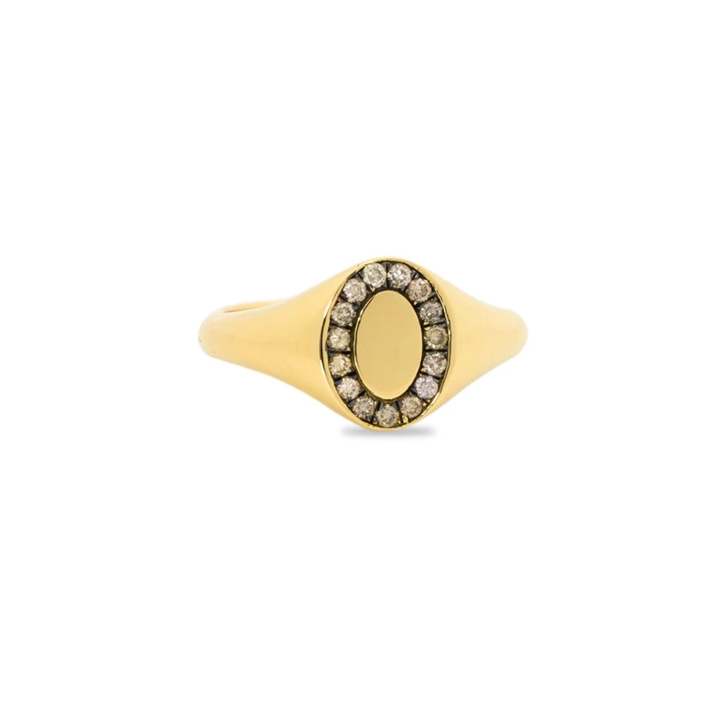 Alva Black Ring | 18k gold ring – alternate view 2