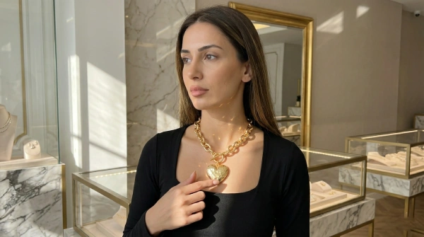 heart necklace